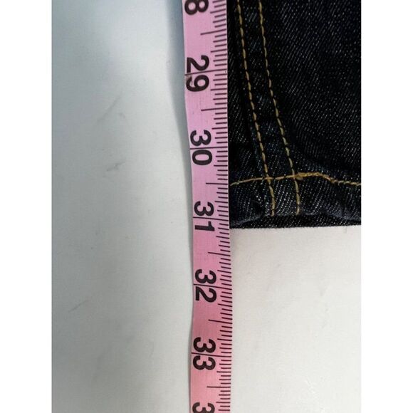 Inc. International Concepts Barcelona Relaxed Fit Blue Jeans. Dark Wash. Size 32 - Picture 8 of 10